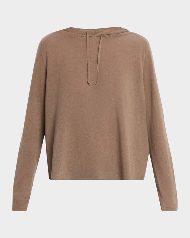 Machine Washable Cashmere Hoodie by MAJESTIC FILATURES