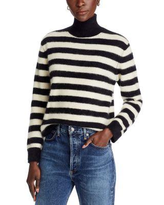 Mock Neck Sweater by MAJESTIC FILATURES