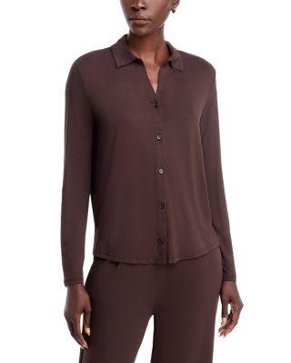Soft Touch Knit Shirt by MAJESTIC FILATURES