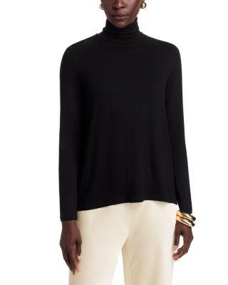Turtleneck Top by MAJESTIC FILATURES