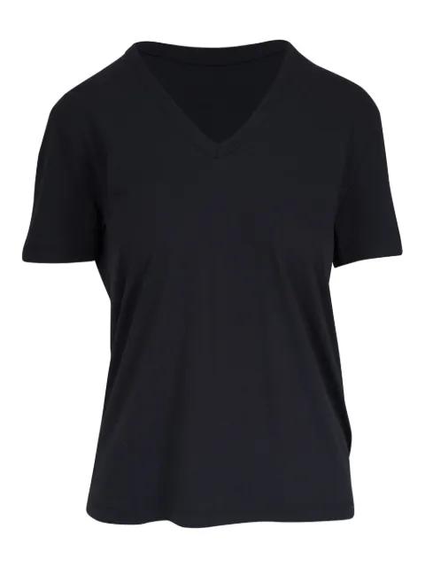 V-neck T-shirt by MAJESTIC FILATURES