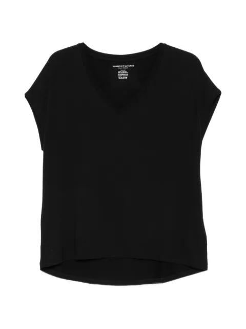 V-neck short-sleeve T-shirt by MAJESTIC FILATURES