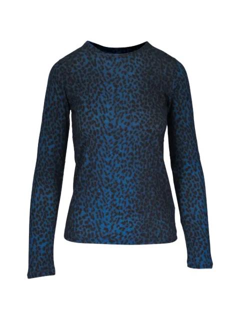 animal print top by MAJESTIC FILATURES