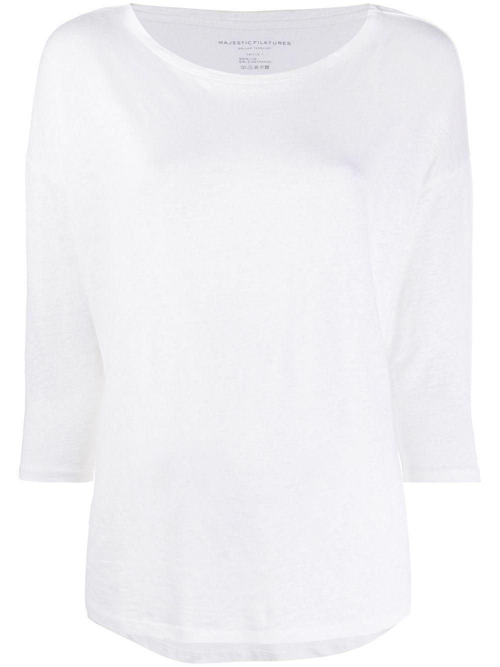 boxy fit T-shirt by MAJESTIC FILATURES