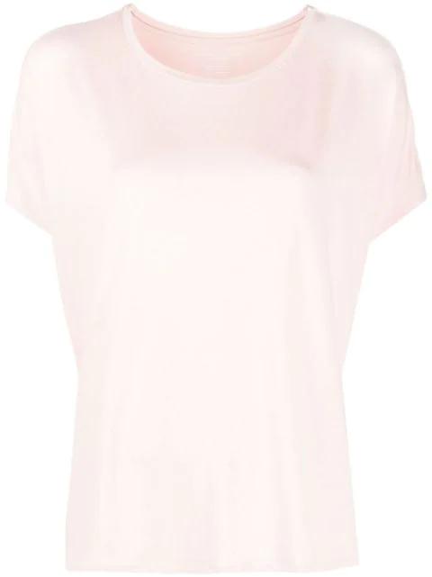 boxy round-neck T-shirt by MAJESTIC FILATURES