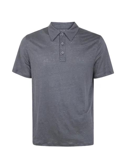 buttoned polo shirt by MAJESTIC FILATURES