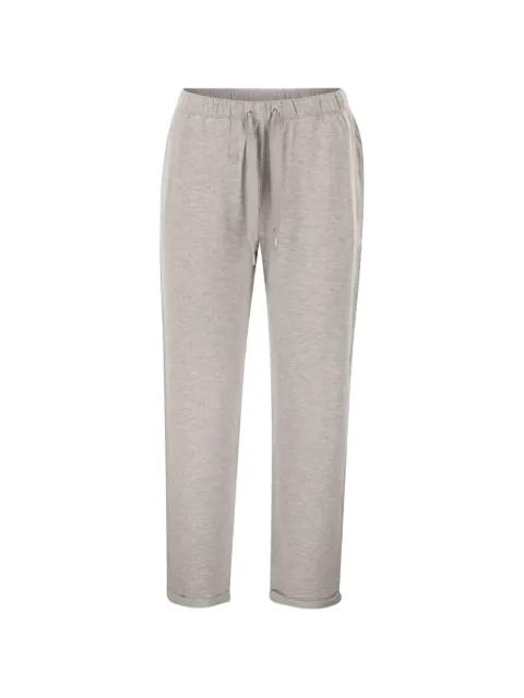 drawstring track pants by MAJESTIC FILATURES