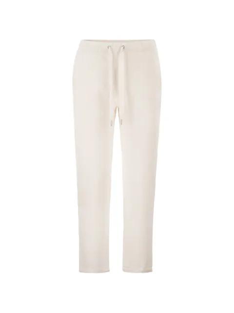 drawstring-waist track pants by MAJESTIC FILATURES