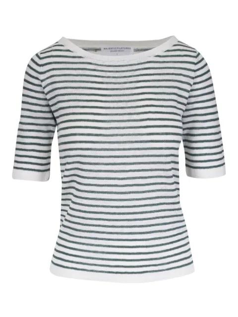 linen T-shirt by MAJESTIC FILATURES
