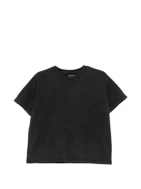 logo-embroidered T-shirt by MAJESTIC FILATURES