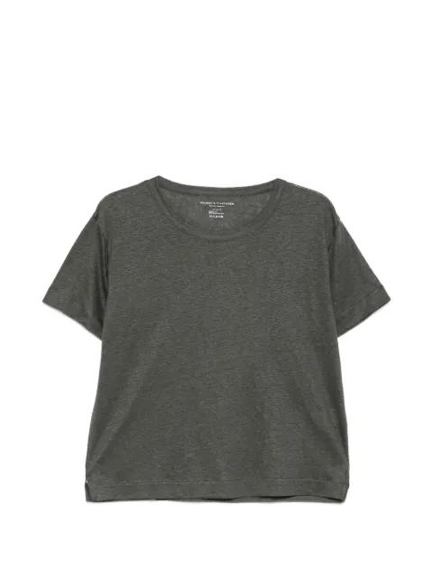 marl-effect short-sleeve T-shirt by MAJESTIC FILATURES