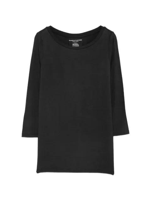 pleated-back T-shirt by MAJESTIC FILATURES