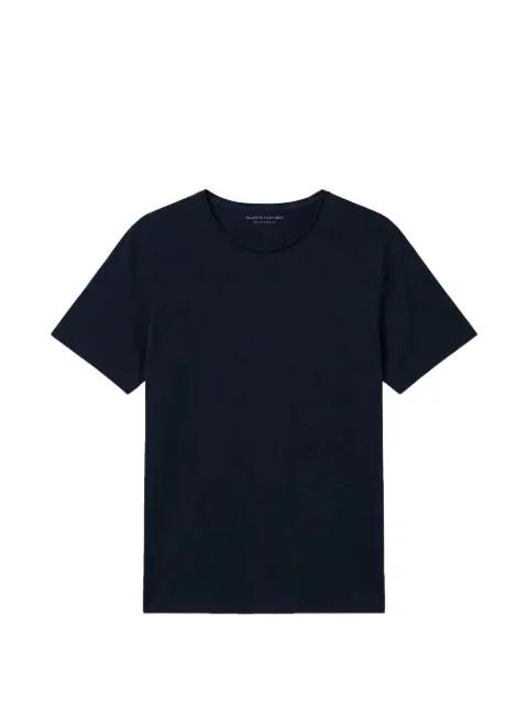 raw-edge cotton T-shirt by MAJESTIC FILATURES