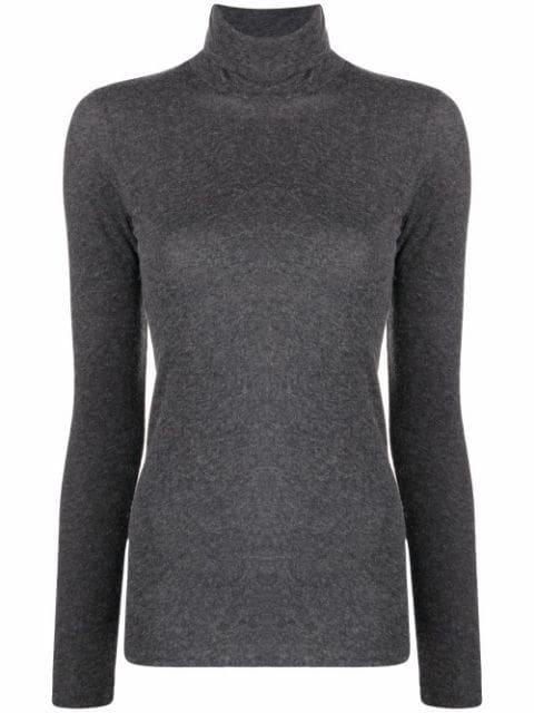 rollneck jumper by MAJESTIC FILATURES
