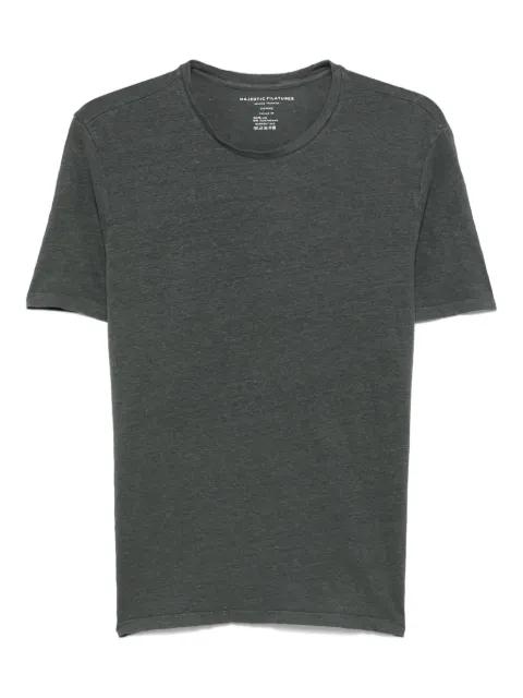 round-neck T-shirt by MAJESTIC FILATURES