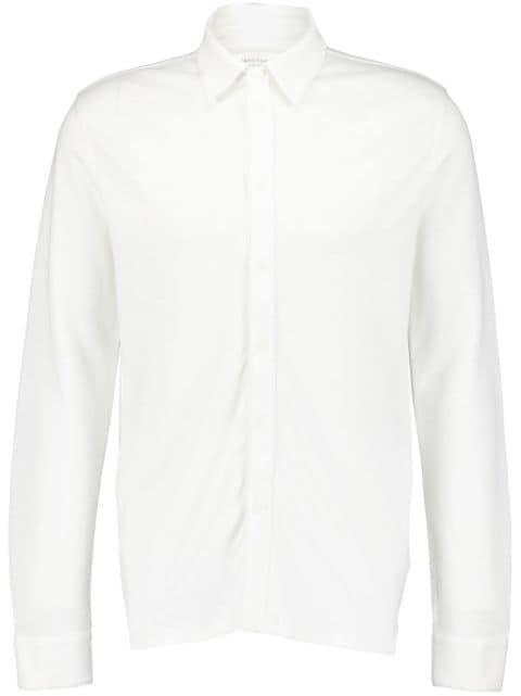 round-neck long-sleeve shirt by MAJESTIC FILATURES