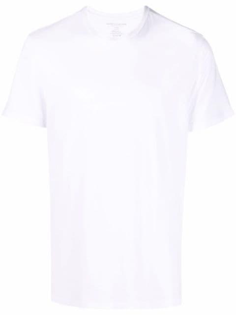 round neck short-sleeved T-shirt by MAJESTIC FILATURES