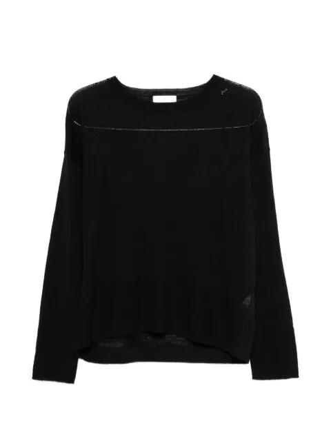 round neck sweater by MAJESTIC FILATURES