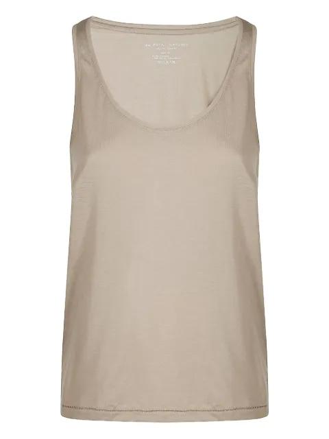 scoop-neck top by MAJESTIC FILATURES