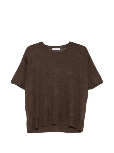 short-sleeve round-neck T-shirt by MAJESTIC FILATURES