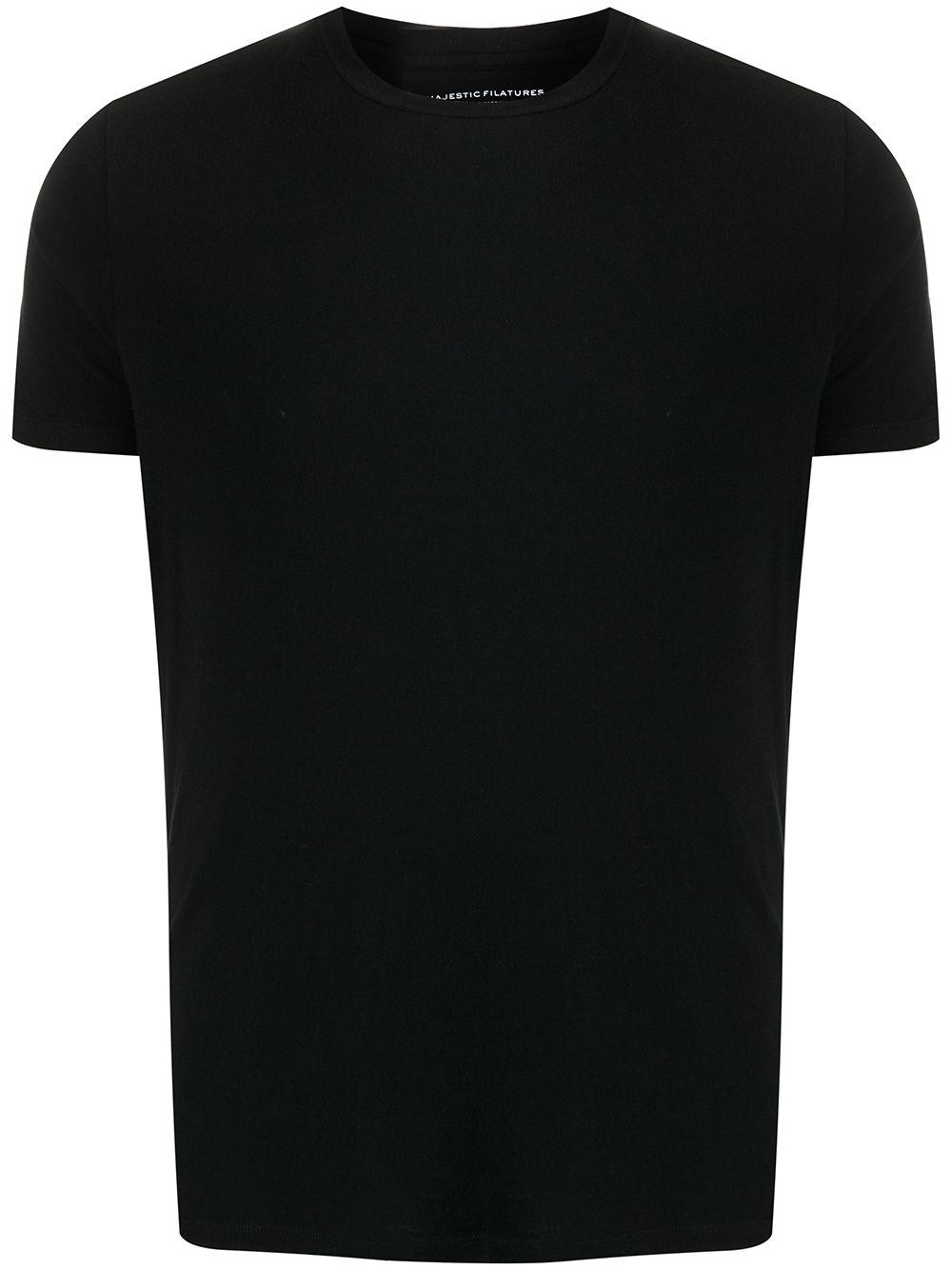 short-sleeved T-shirt by MAJESTIC FILATURES