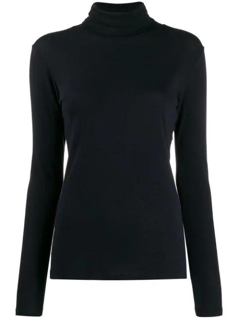 turtleneck knitted top by MAJESTIC FILATURES