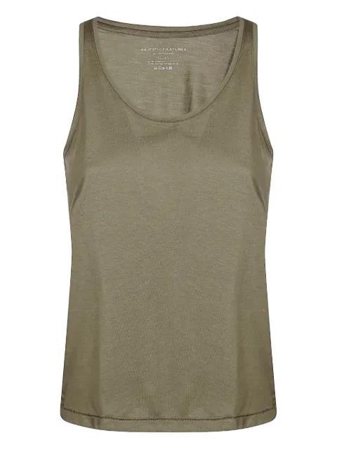 u-neck tank top by MAJESTIC FILATURES