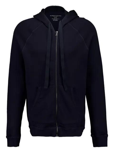 zip-up hoodie by MAJESTIC FILATURES