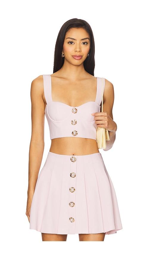 MAJORELLE Adela Bra Top in Pink by MAJORELLE