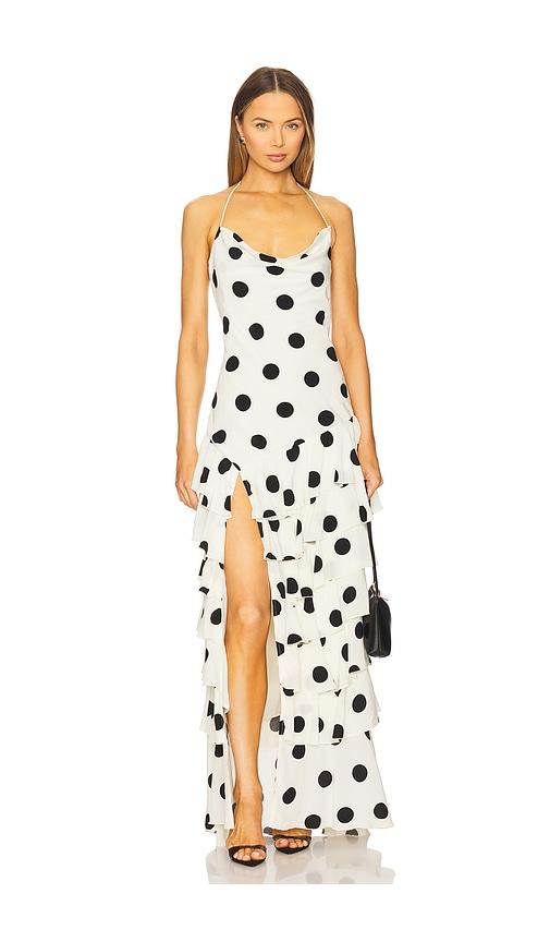 MAJORELLE Brandin Gown in Ivory by MAJORELLE