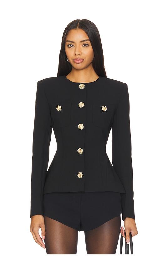 MAJORELLE Brooke Jacket in Black by MAJORELLE