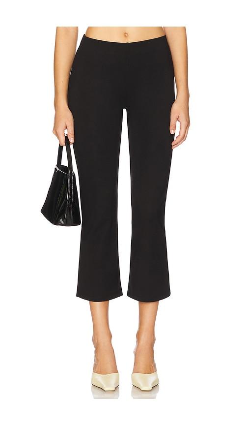 MAJORELLE Claudia Capri Pant in Black by MAJORELLE