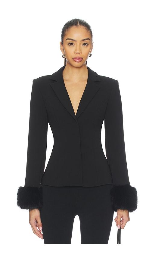 MAJORELLE Daphne Jacket in Black by MAJORELLE