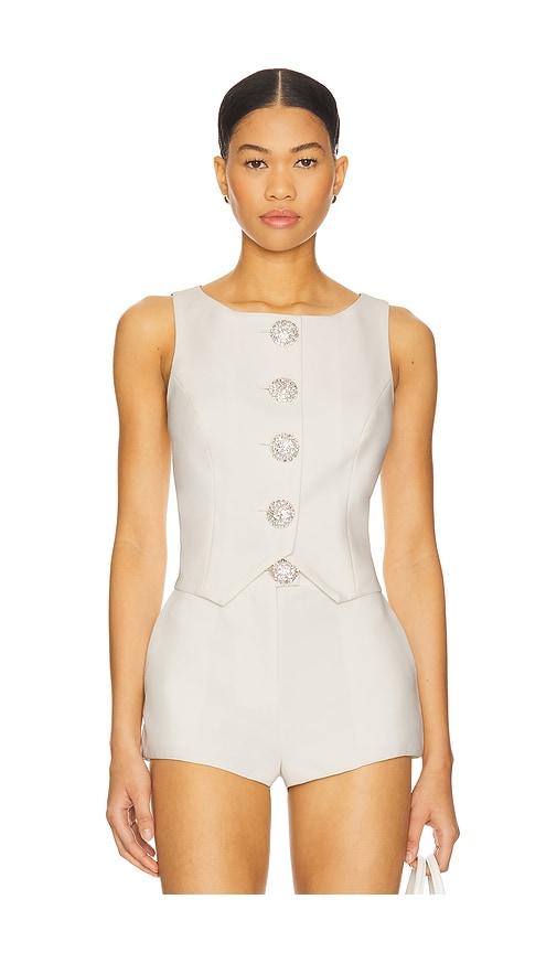 MAJORELLE Hadlee Top in White by MAJORELLE MAJORELLE Hadlee Top in White by MAJORELLE