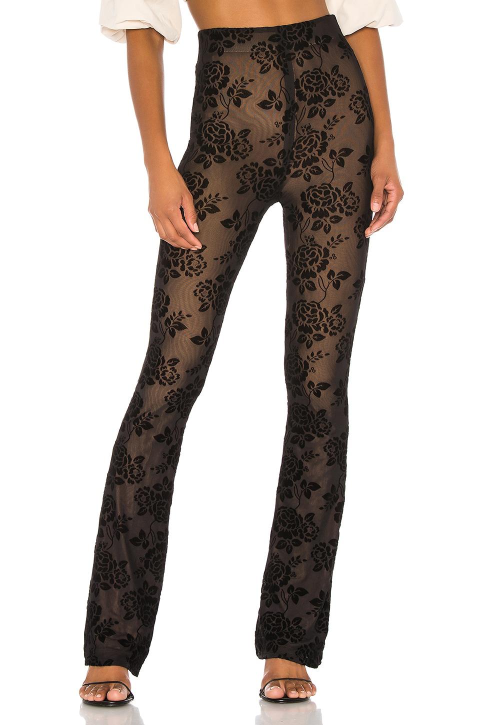 MAJORELLE Lars Pant in Black by MAJORELLE
