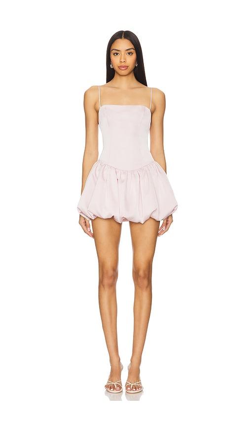 MAJORELLE Natty Mini Dress in Blush by MAJORELLE