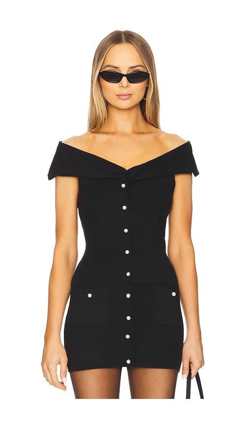 MAJORELLE Ramonda Top in Black by MAJORELLE