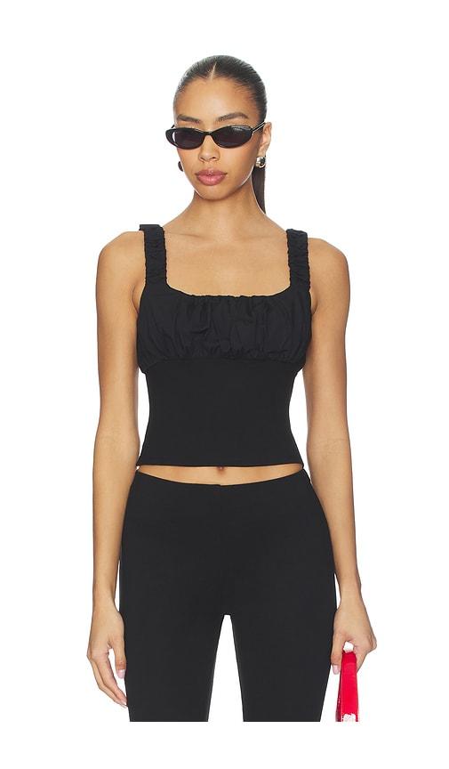 MAJORELLE Tate Top in Black by MAJORELLE