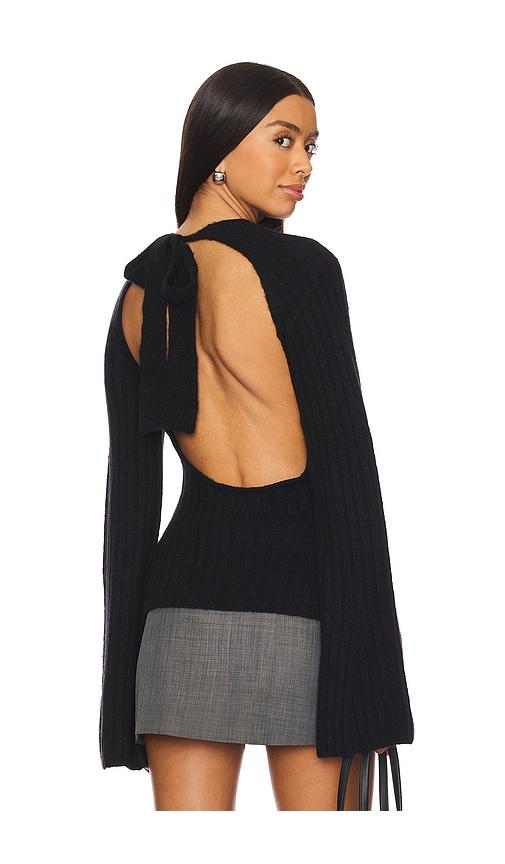 MAJORELLE Trudy Sweater in Black by MAJORELLE