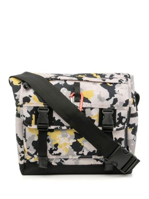 camouflage messenger bag by MAKAVELIC