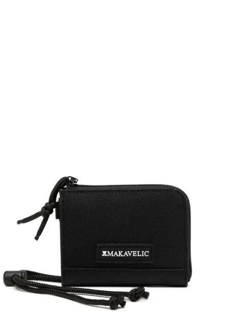 logo zipped wallet by MAKAVELIC