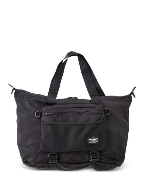 multi-pocket tote bag by MAKAVELIC