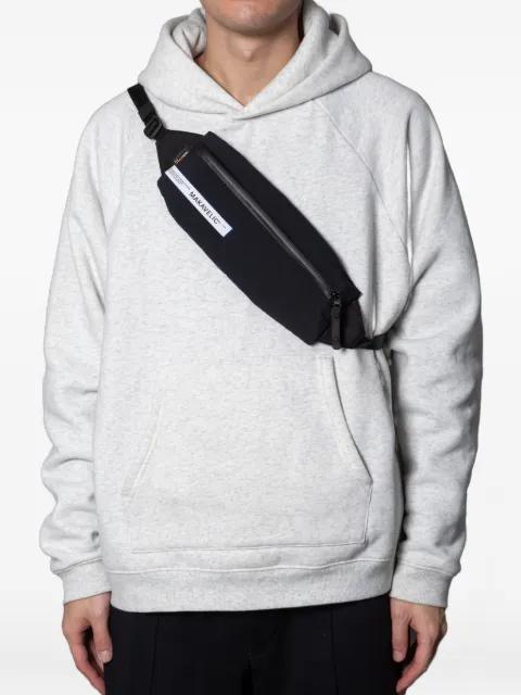 x Coldrain x The BONEZ zipped belt bag by MAKAVELIC