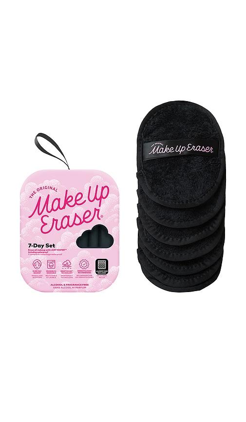 MakeUp Eraser 7-day Makeup Eraser Set in Black by MAKEUP ERASER