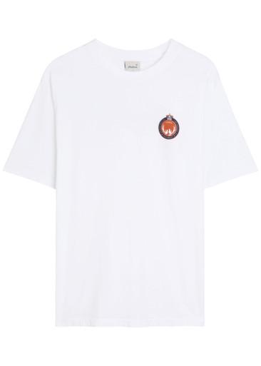 Bermuda Maxwell logo-print cotton T-shirt by MALBON