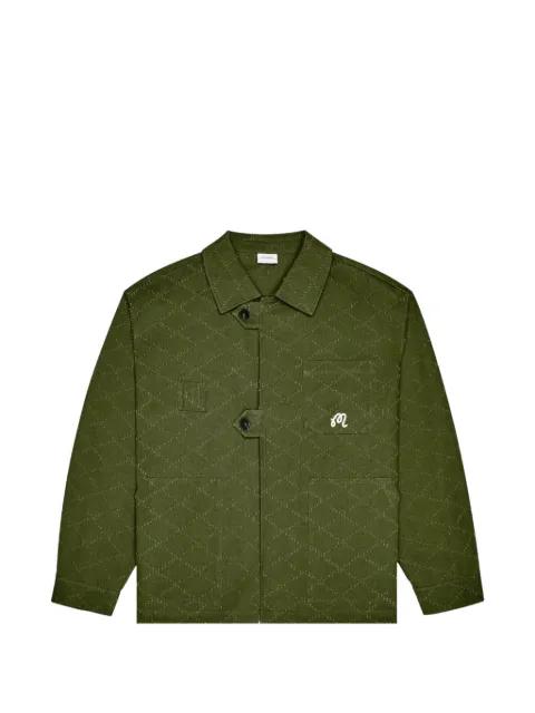 Alameda diamond-textured jacket by MALBON GOLF
