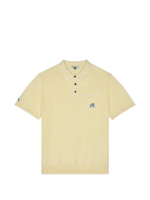 Blue Jay polo shirt by MALBON GOLF
