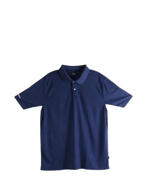 Evergreen Paneled Performance Pique polo shirt by MALBON GOLF