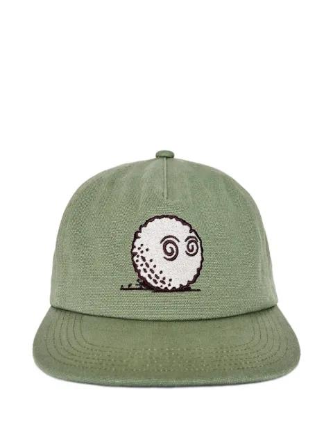 Foraging Fairways embroidered snapback cap by MALBON GOLF