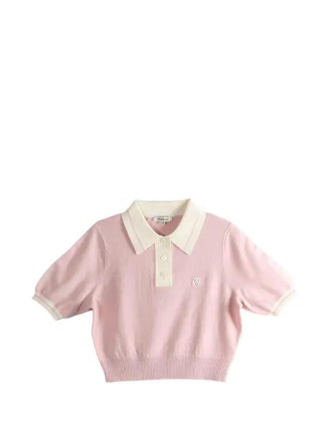 Mikayla polo top by MALBON GOLF